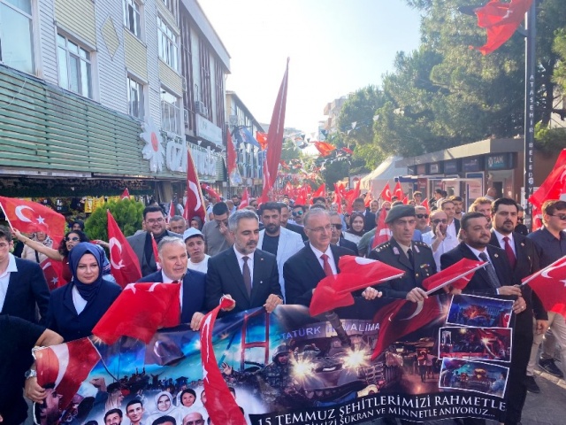 15 Temmuz Ataşehir’de Törenlerle Anıldı