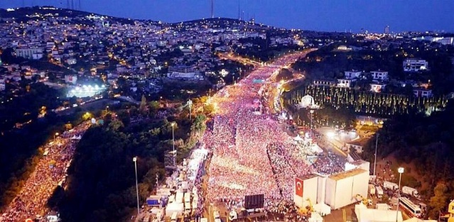 15 Temmuz milli Birlik ve Beraberlik Mitingi 2017