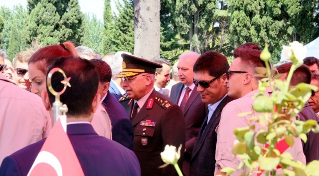 15 TEMMUZ ŞEHİTLERİMİZ KABİRLERİ BAŞINDA ANILDI 2018
