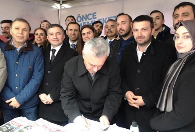 Ak Parti Ataşehir Seçim Koordinasyon Merkezi Açılışı 2017
