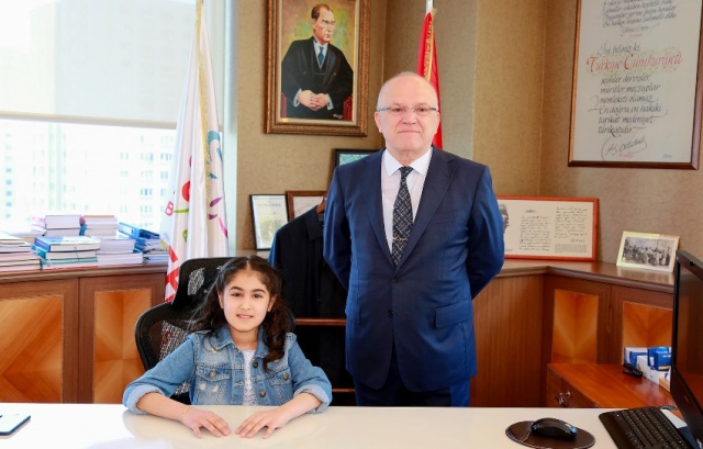 ATAŞEHİR’İN 23 NİSAN’DA ÇOCUK BELEDİYE BAŞKANI OLDU 2019