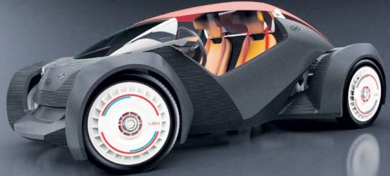 3D yazıcıyla yapılan otomobiller