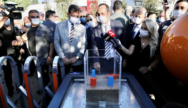 ATAŞEHİR’DE DEPREM PARKI, İBB BAŞKANI İMAMOĞLU’NUN KATILIMIYLA AÇILDI