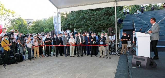 ATAŞEHİR’DE DEPREM PARKI, İBB BAŞKANI İMAMOĞLU’NUN KATILIMIYLA AÇILDI