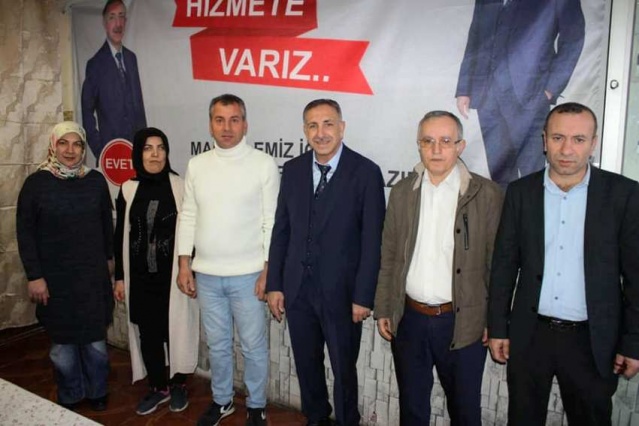 Yenisahra Muhtar Adayı Ayhan Kartal Seçim Bürosu Açılışı