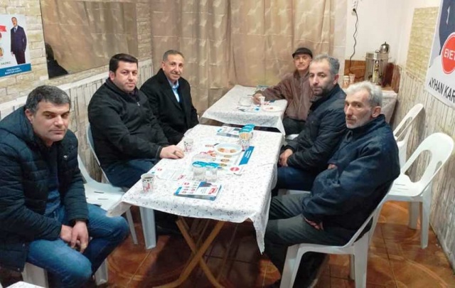Yenisahra Muhtar Adayı Ayhan Kartal Seçim Bürosu Açılışı