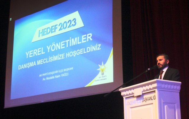 Ak Parti Ataşehir Yerel Yönetimler gündemli Danışma Meclis toplantısı, 2017