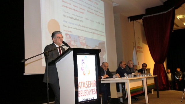 Ataşehir Belediyesi Yenisahra İmar Bilgilendirme Toplantısı 2019
