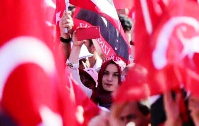 CHP'den Taksim'de Demokrasiye Karşı, Darbe Girişimi Protesto Mitingi, 2016