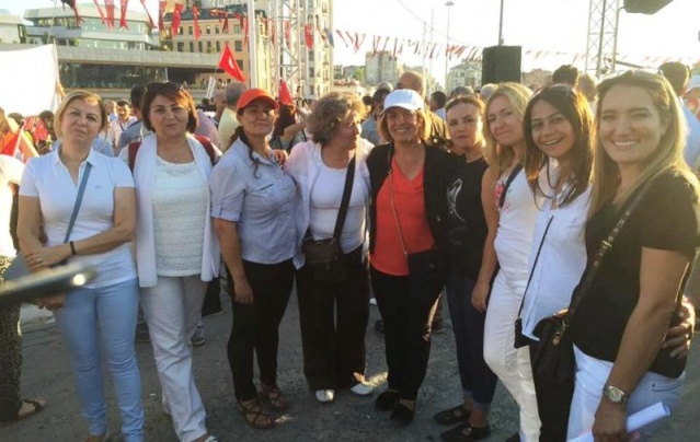 CHP'den Taksim'de Demokrasiye Karşı, Darbe Girişimi Protesto Mitingi, 2016
