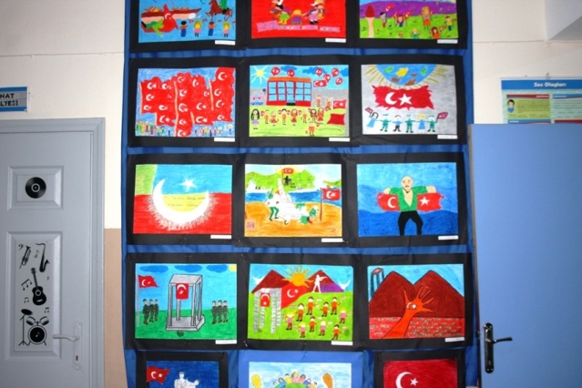 Yenisahra Öğretmen Duriye Nuriye Endürüst Ortaokulu Kursuyerleri Yıl Sonu Sergisi 2018