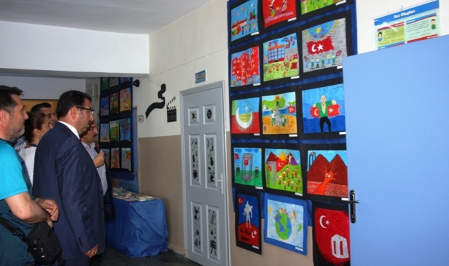 Yenisahra Öğretmen Duriye Nuriye Endürüst Ortaokulu Kursuyerleri Yıl Sonu Sergisi 2018