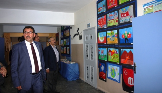 Yenisahra Öğretmen Duriye Nuriye Endürüst Ortaokulu Kursuyerleri Yıl Sonu Sergisi 2018