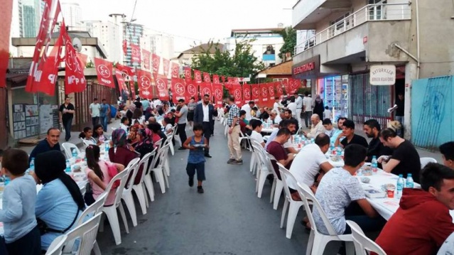 MHP Ataşehir İlçe Başkanlığı, Yenisahra, Barbaros Mahallesi İftarı 2018