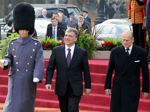 ABDULLAH GÜL İNGİLTERE ZİYARETİ