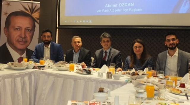 Ak Parti Ataşehir İlçe Başkanı Av. Ahmet Özcan. Yerel Basınla Kahvaltı Buluşması 2018