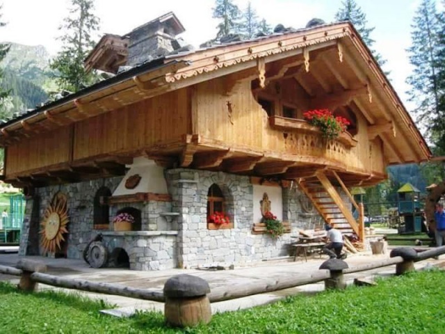 Ahşap Kütük Ev, Villa Fotoları