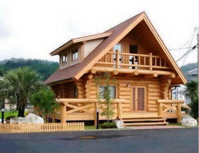 Ahşap Kütük Ev, Villa Fotoları
