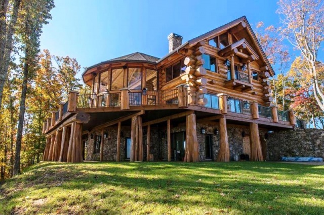 Ahşap Kütük Ev, Villa Fotoları