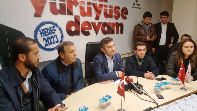 Ak Parti Ataşehir ilçe Başkanı Naim Yağcı'nın  Basın Açıklaması