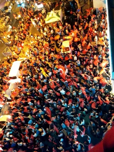 Ak Parti Ataşehir Demokrasi Nöbetinde 2016