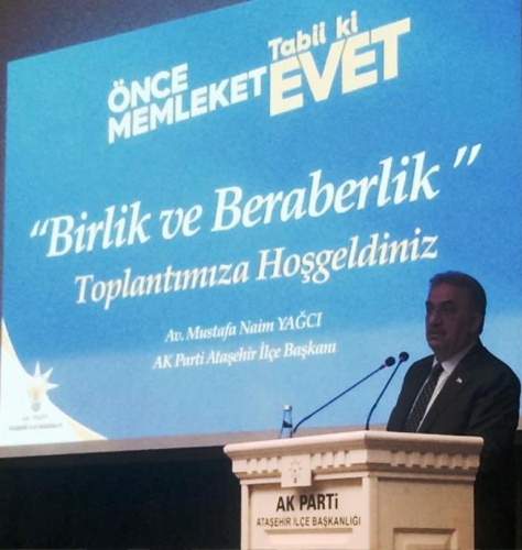 Ak Parti Ataşehir Esnaf ve İşadamları Buluşması Etkinliği, 2017