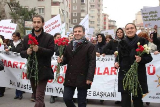 Ak Parti Ataşehir Kadınlar Günü Yürüyüşü 2015