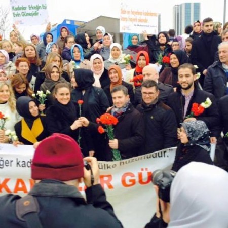 Ak Parti Ataşehir Kadınlar Günü Yürüyüşü 2015