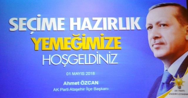 AK PARTİ SEÇİME HAZIRLIK TOPLANTISI 2018