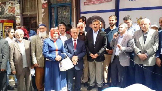 Ak Parti Yenisahra Seçim Bürosu açılışı 2015