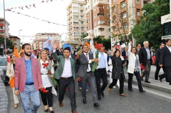Ak Parti Ataşehir Yürüyüşü 2015