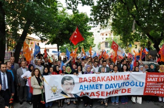 Ak Parti Ataşehir Yürüyüşü 2015