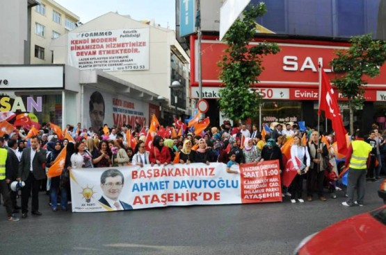Ak Parti Ataşehir Yürüyüşü 2015