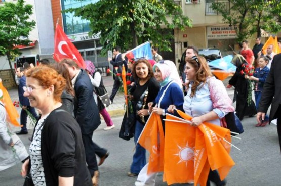Ak Parti Ataşehir Yürüyüşü 2015