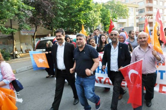 Ak Parti Ataşehir Yürüyüşü 2015