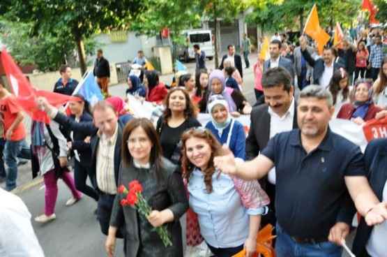 Ak Parti Ataşehir Yürüyüşü 2015