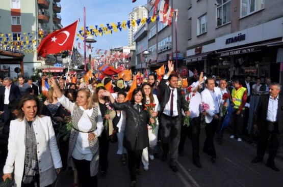 Ak Parti Ataşehir Yürüyüşü 2015