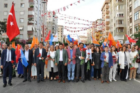 Ak Parti Ataşehir Yürüyüşü 2015