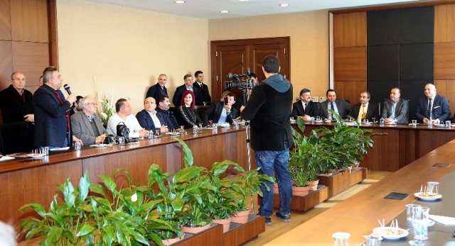 Ordu Dernekler Federasyonu Battal İlgezdi'yi ziyaret etti