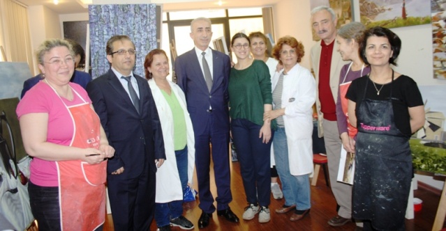 ATAMEM, ataşehir Belediyesi, Meslek Eğitim Merkezi Kursiyerleri, Sertifikalarını aldı