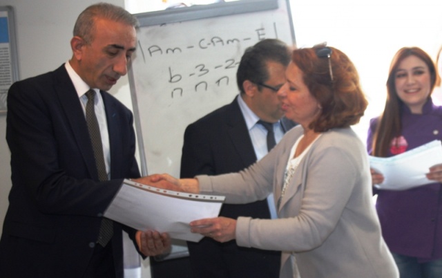 ATAMEM, ataşehir Belediyesi, Meslek Eğitim Merkezi Kursiyerleri, Sertifikalarını aldı