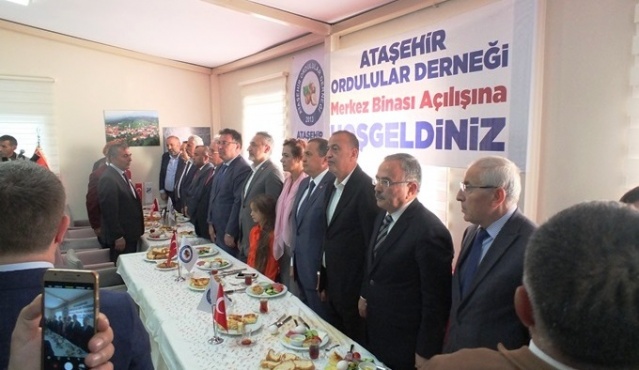 Ataşehir Ordulular Derneği Merkez Binası Yoğun Katılımla açıldı