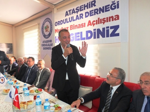 Ataşehir Ordulular Derneği Merkez Binası Yoğun Katılımla açıldı