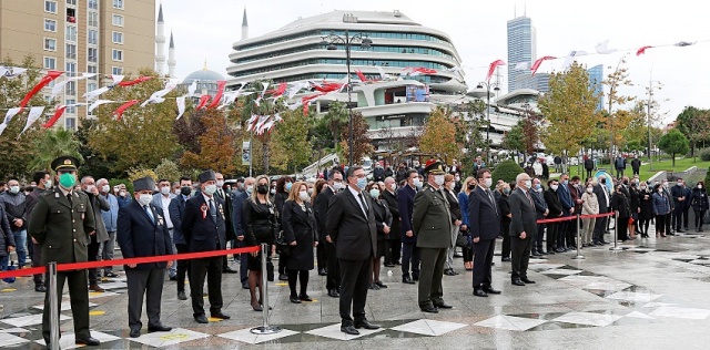 Ulu Önder Mustafa Kemal Atatürk Ataşehir’de anıldı