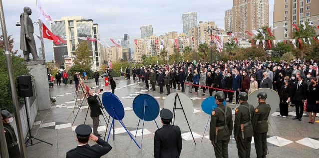 Ulu Önder Mustafa Kemal Atatürk Ataşehir’de anıldı