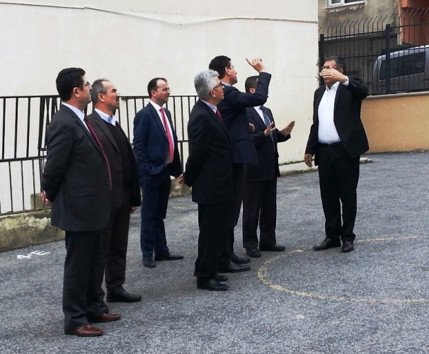 Abdullah Der, Ataşehir Birim Müdürleri, Yenisahra Muhtarlık Ziyareti 2016