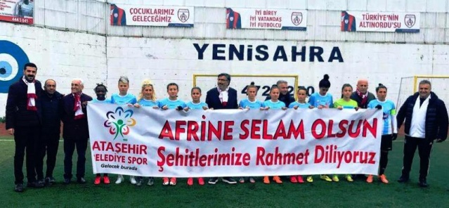ATAŞEHİR BELEDİYESPOR KADIN FUTBOL TAKIMI ŞAMPİYON