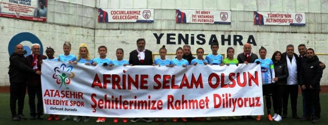 ATAŞEHİR BELEDİYESPOR KADIN FUTBOL TAKIMI ŞAMPİYON