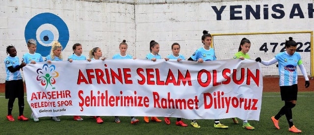 ATAŞEHİR BELEDİYESPOR KADIN FUTBOL TAKIMI ŞAMPİYON