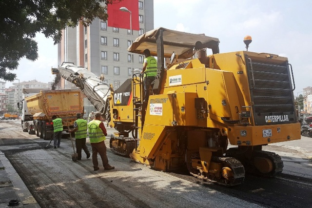 Ataşehir Belediyesi Fen İşleri Asfalt Çalışmaları 2016